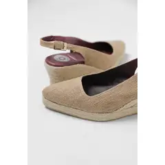 ONE TOUCH LIMITED - Zapato Mujer Yute Salón Natural One Touch
