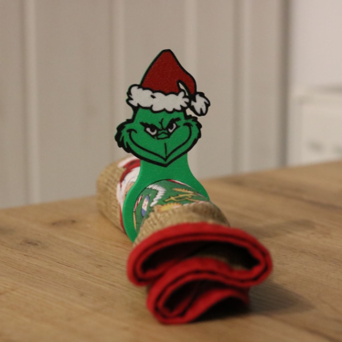 GENERICO - Servilletero Navideño del Grinch - Adorno