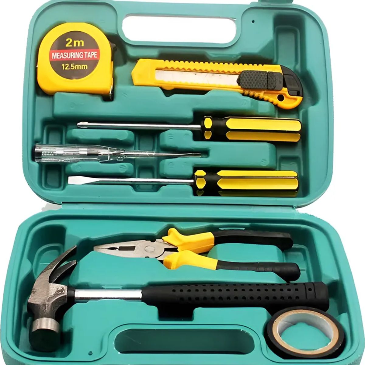 GENERICO - Set De Herramientas De Mano Con 9 Piezas Para El Hogar