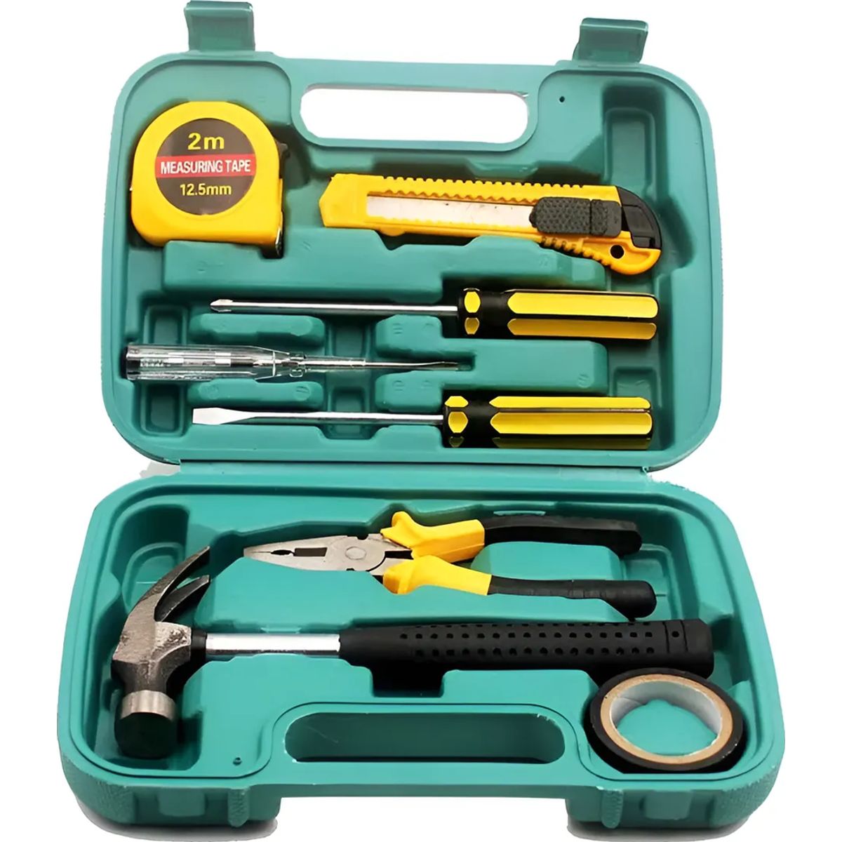 GENERICO - Set De Herramientas De Mano Con 9 Piezas Para El Hogar