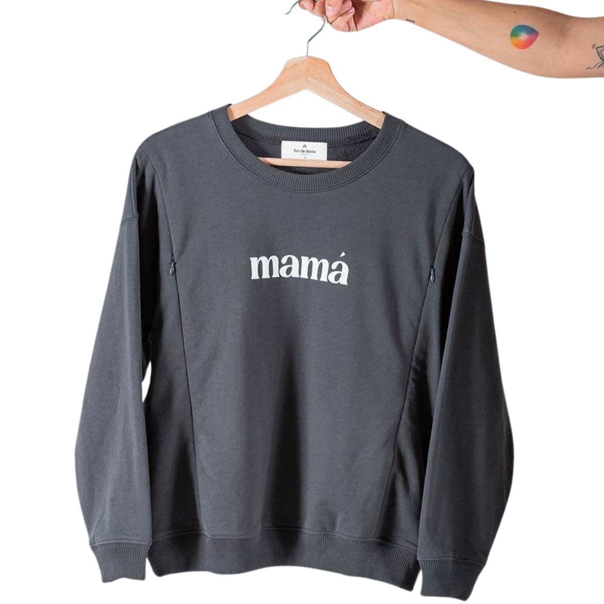 FREE THE MAMA - Polerón De Lactancia Aika Maternidad Algodón Peruano