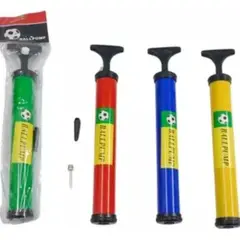 GENERICO - Bombin Inflador Manual Para Bicicletas Y Pelotas Etc Color RojoAmarilloVerdeAzul