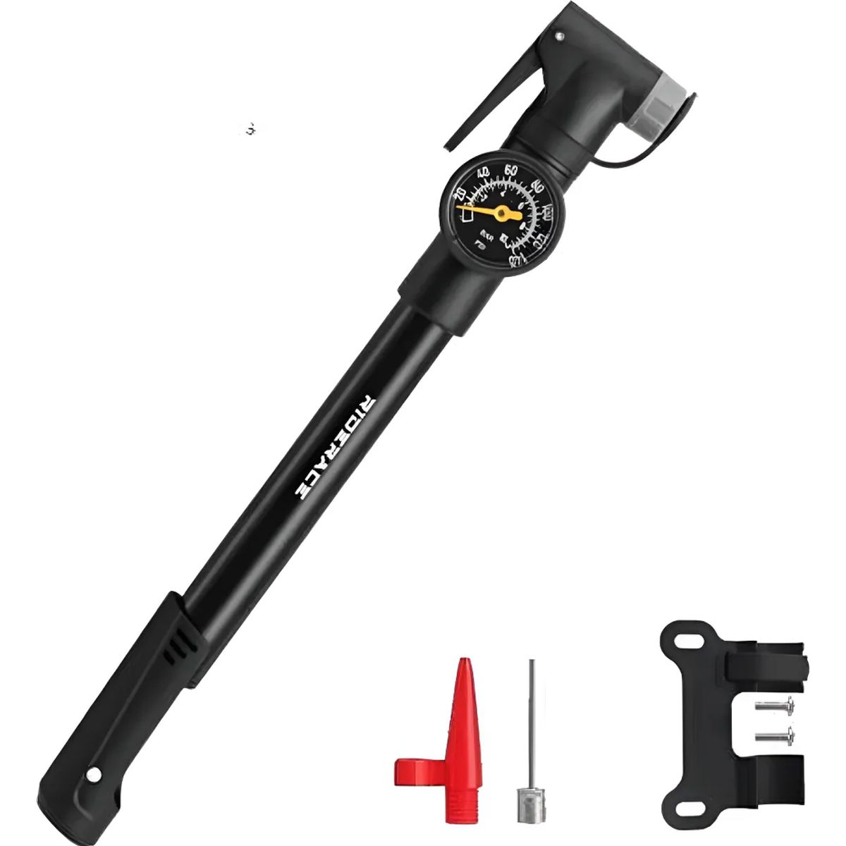 Bombín Para Válvula Francesa Y Americana 120 Psi Fixie Ruta Negro 2, marca GENERICO - Foto Principal