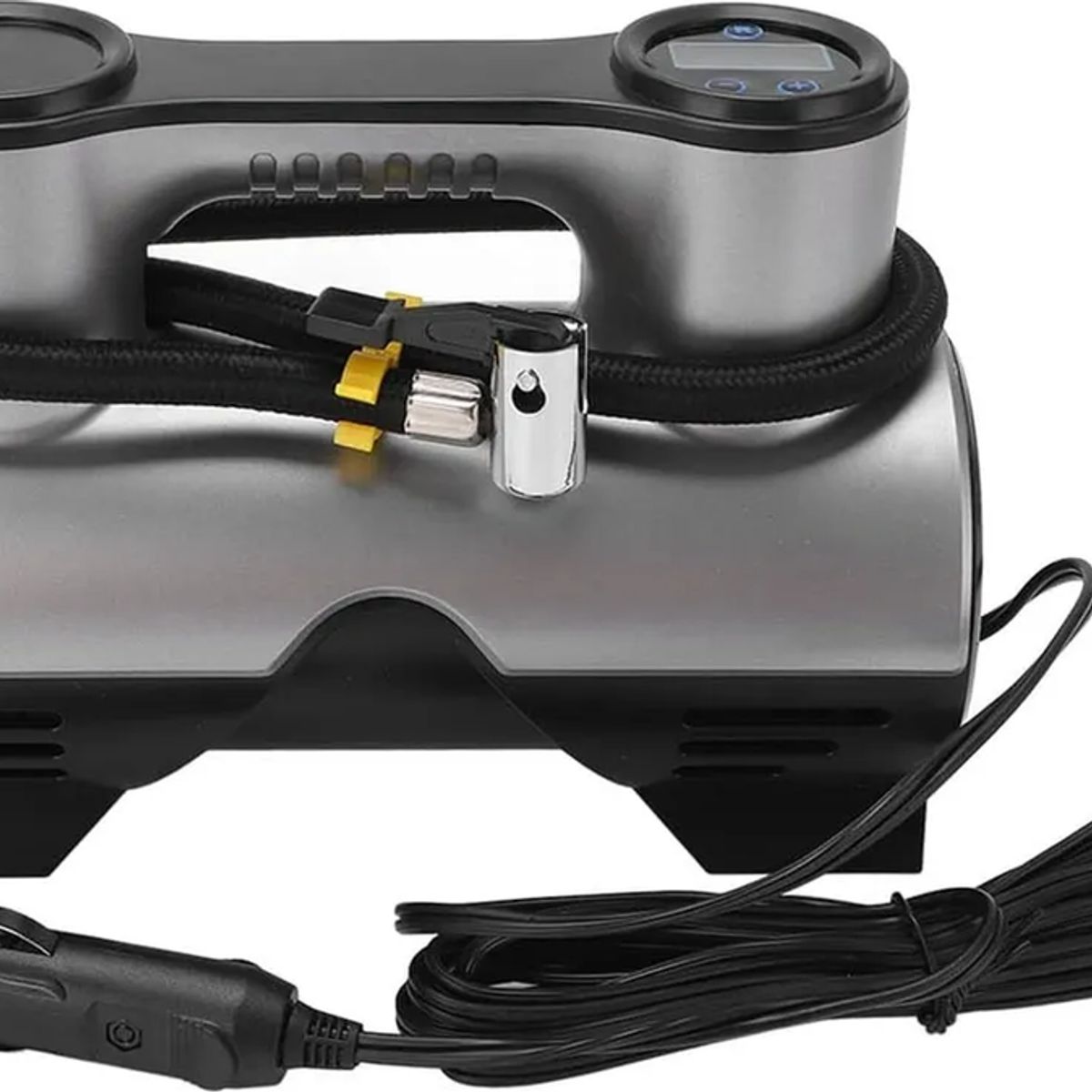 GENERICO - Bombin Portatil Bicicletas Inflador 12v Motos Linterna Led