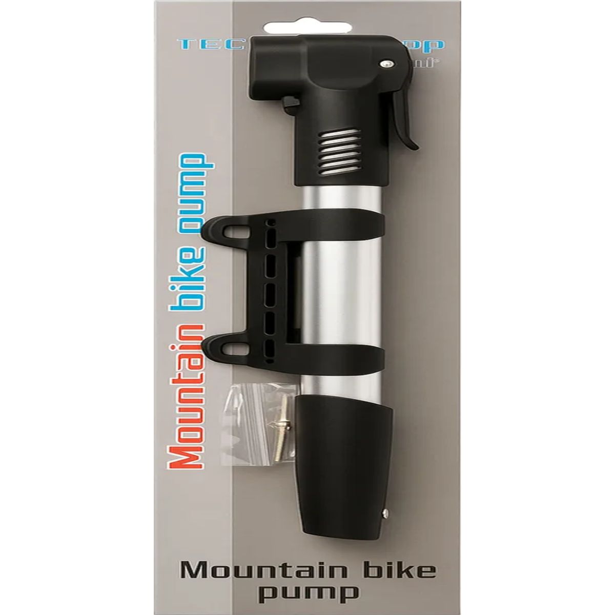 GENERICO - Bombín De Mano Bicicleta Roxter Aluminio Doble Balbula Plateado