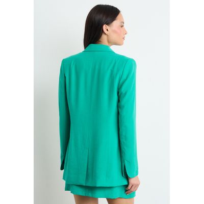 Imagen 2 del producto Blazer Liso Mujer Verde Oliva