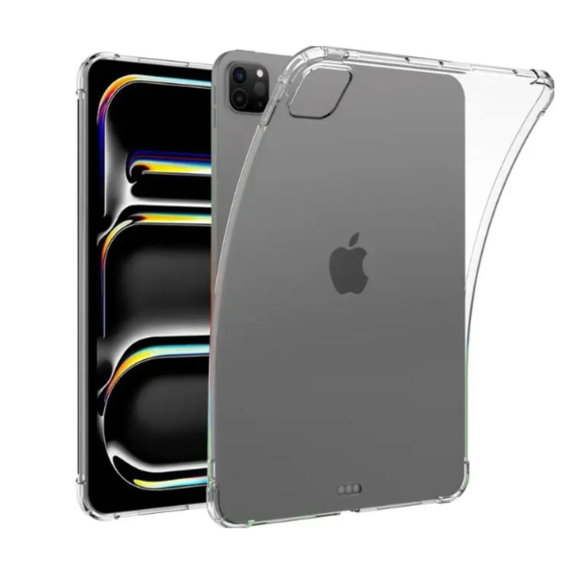 GENERICO - Carcasa Transparente Reforzada Para iPad Pro 11 M5 2025