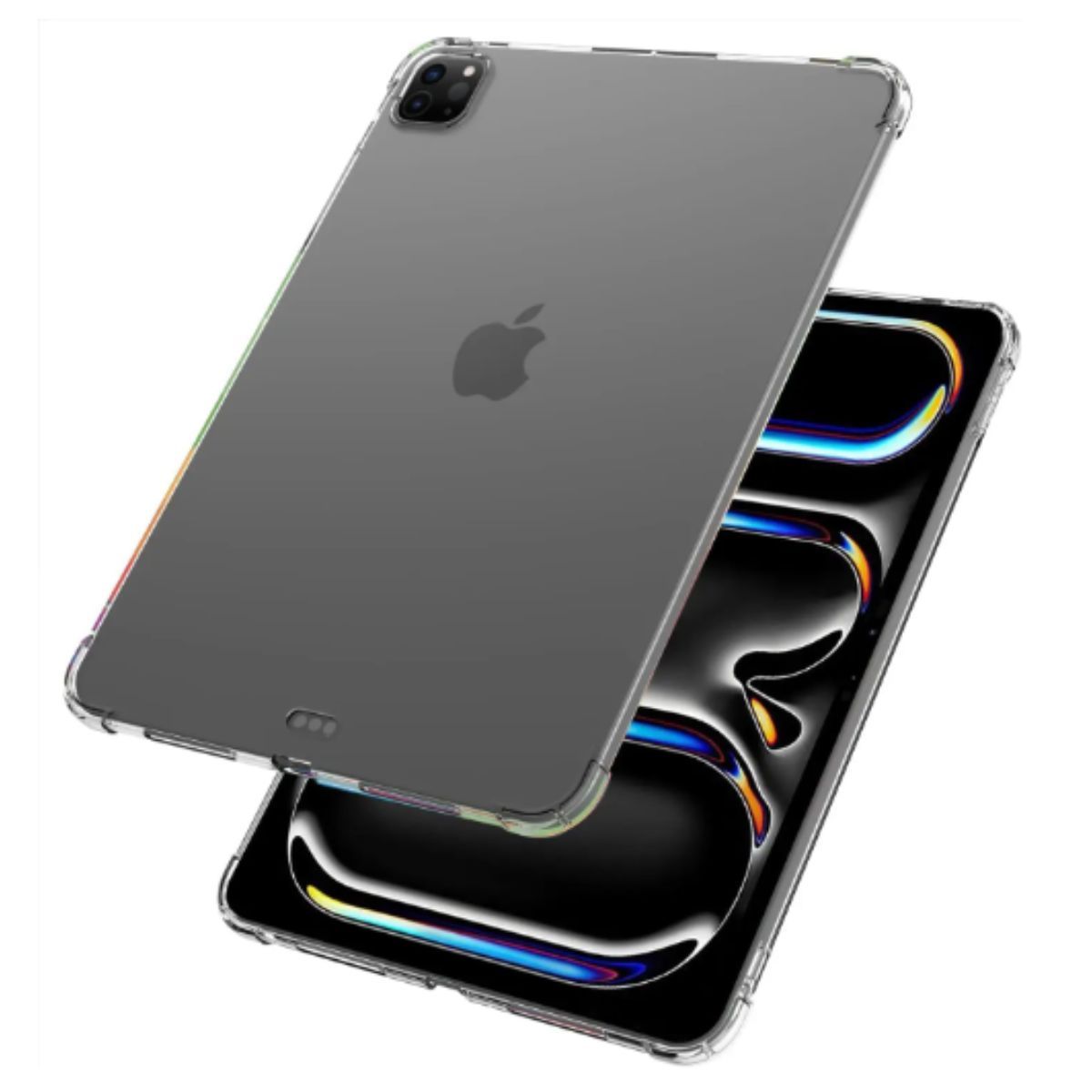 GENERICO - Carcasa Transparente Reforzada Para iPad Pro 11 M5 2025