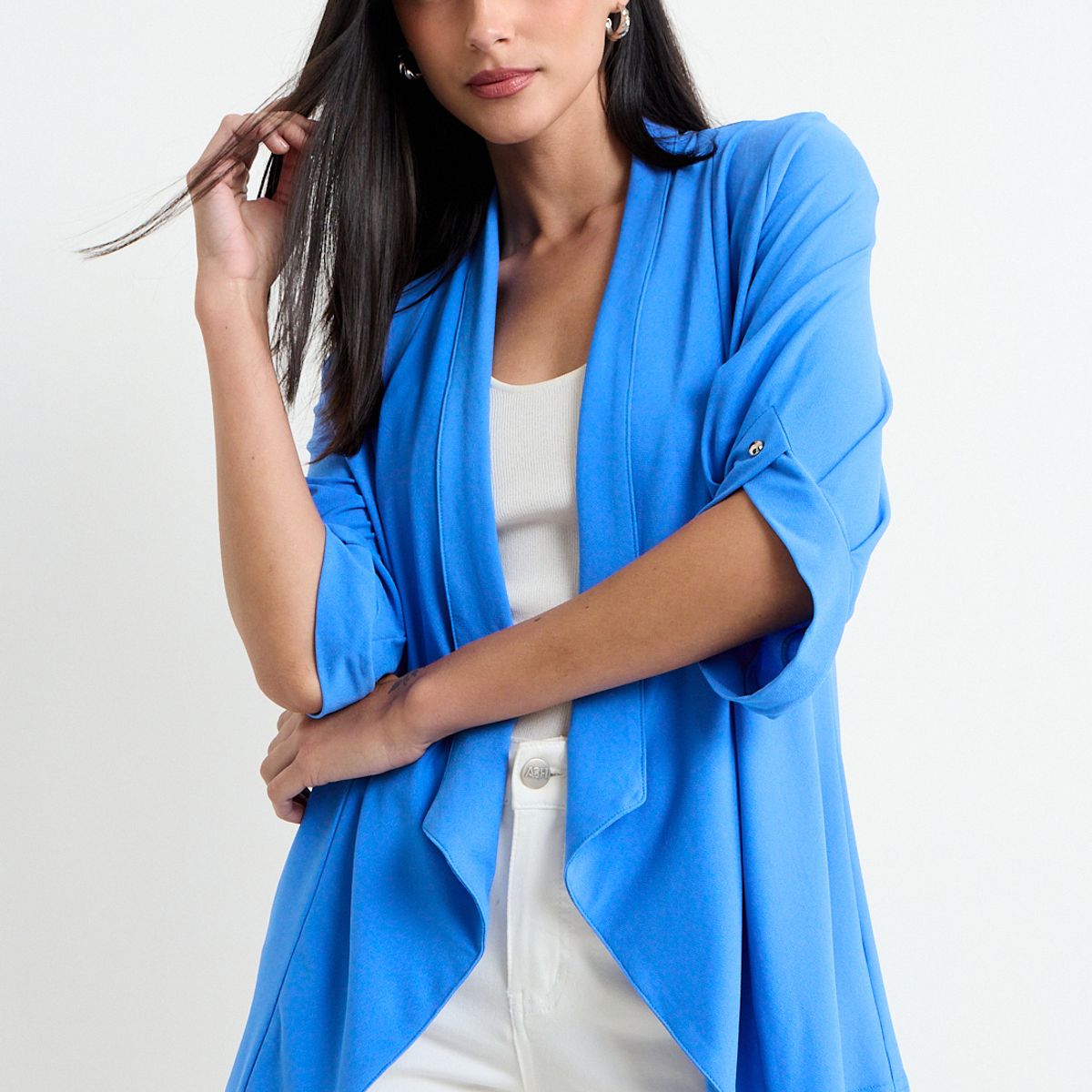 ASH - Tapado Liso Mujer Azul Ash