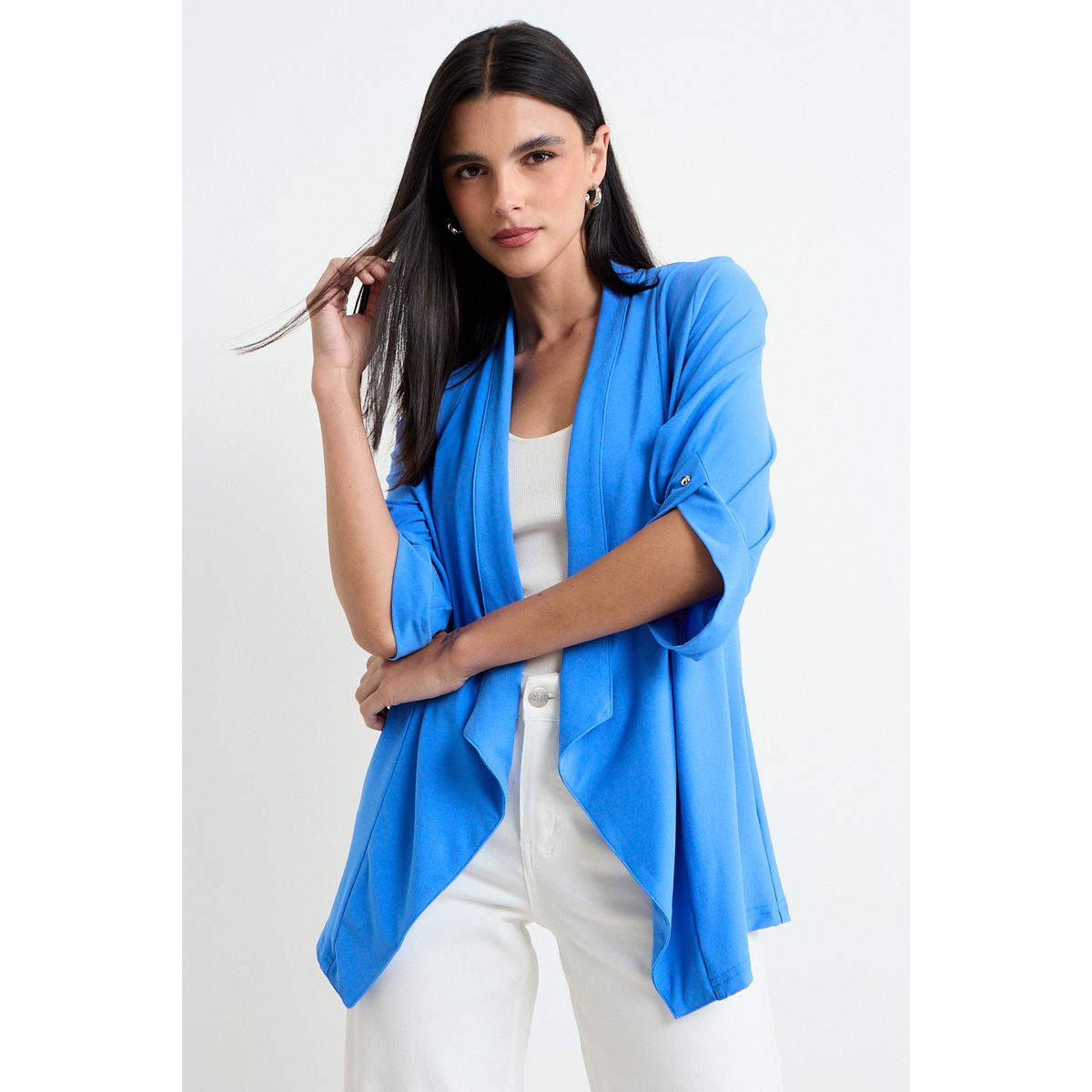 ASH - Tapado Liso Mujer Azul Ash