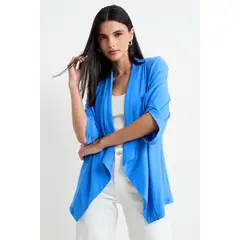 ASH - Tapado Liso Mujer Azul