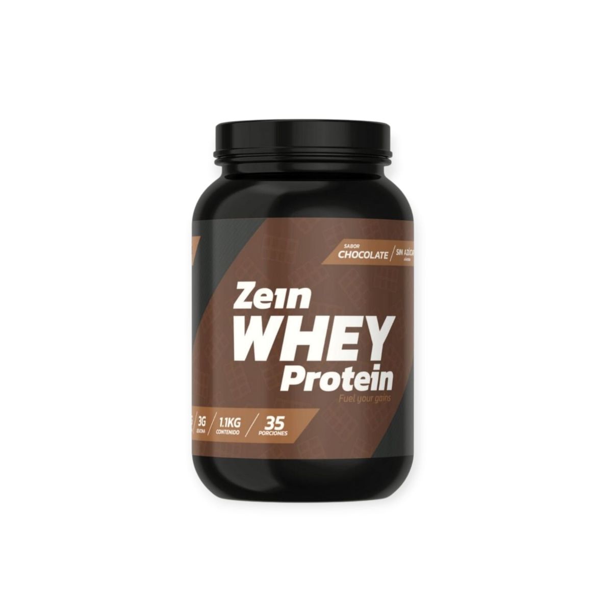 ZEIN - PACK PROTEINA WHEY CHOCOLATE  1,1 KG + CREATINA 60SV + SHAKER - ZEIN