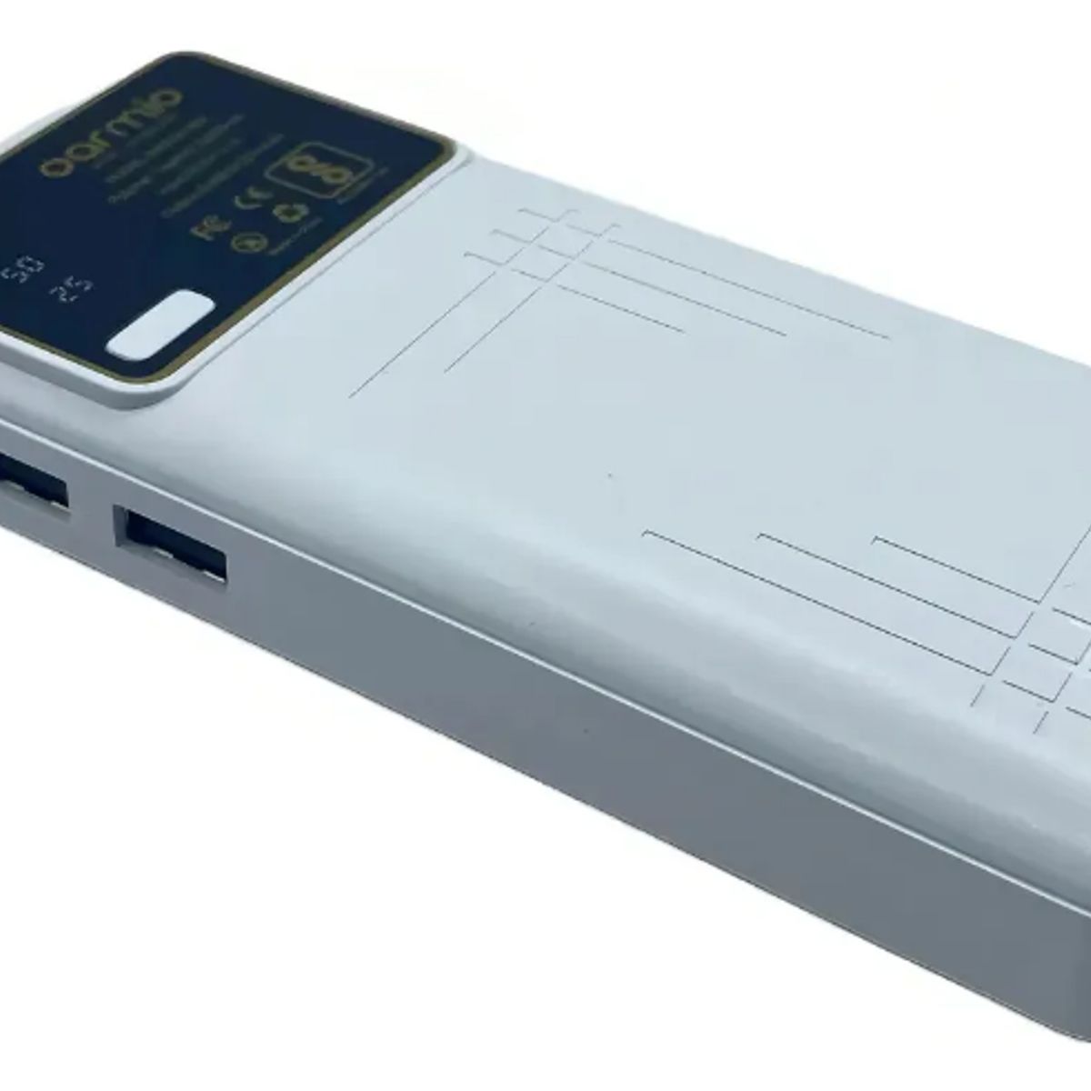 GENERICO - Power Bank Cargador Portátil 23000mah 3 Puertos Y Linterna