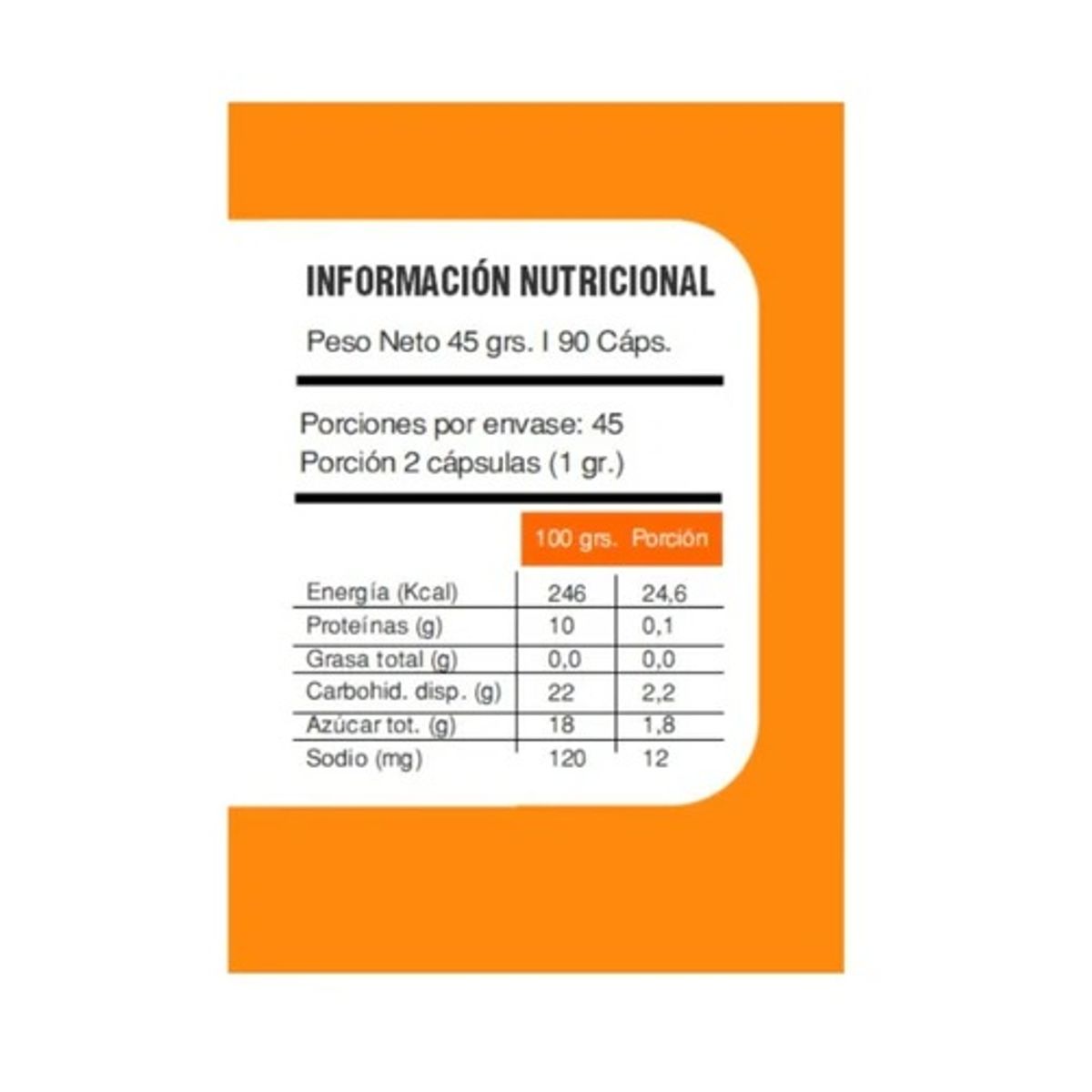 GENERICO - Melena De Leon Nh 2 Frascos 2x90 Caps.