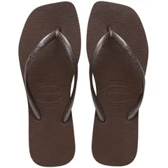 HAVAIANAS - Sandalia Mujer Slim Square Café