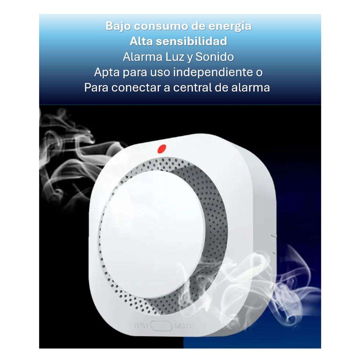 VIPA - Sensor Detector de Humo Inteligente Autonomo