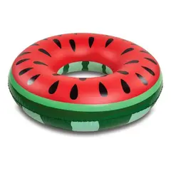 MOVI - FLOTADOR INFLABLE REDONDO CON DISEÑO DE SANDÍA PARA PISCINA