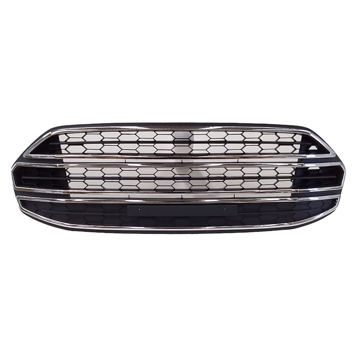 FORD - Rejilla De Parachoque Central Con Bisel Cromado FORD ECOSPORT 2013-2018
