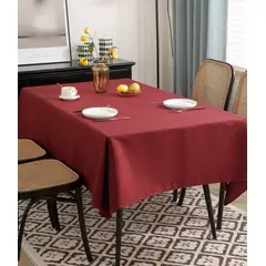 GENERICO - MANTEL ANTIMANCHAS RECTANGULAR BURDEO