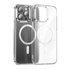 TECNOPALACE - Carcasas Premium Transparentes Con Magsafe Para iPhone 15 Plus / 14 Plus
