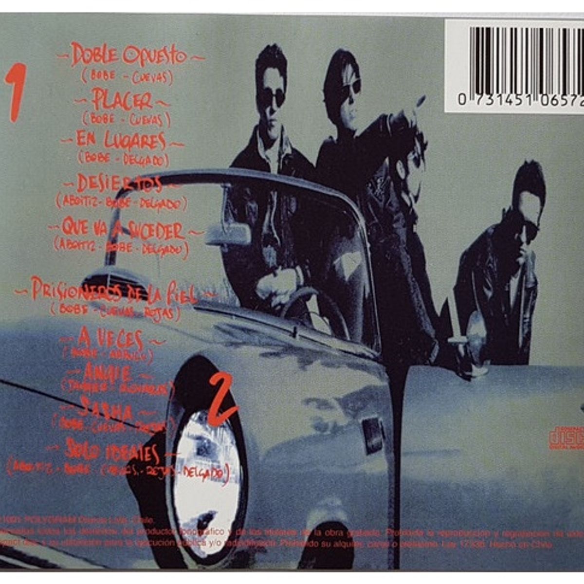 GENERICO - LA LEY - DOBLE OPUESTO / CD