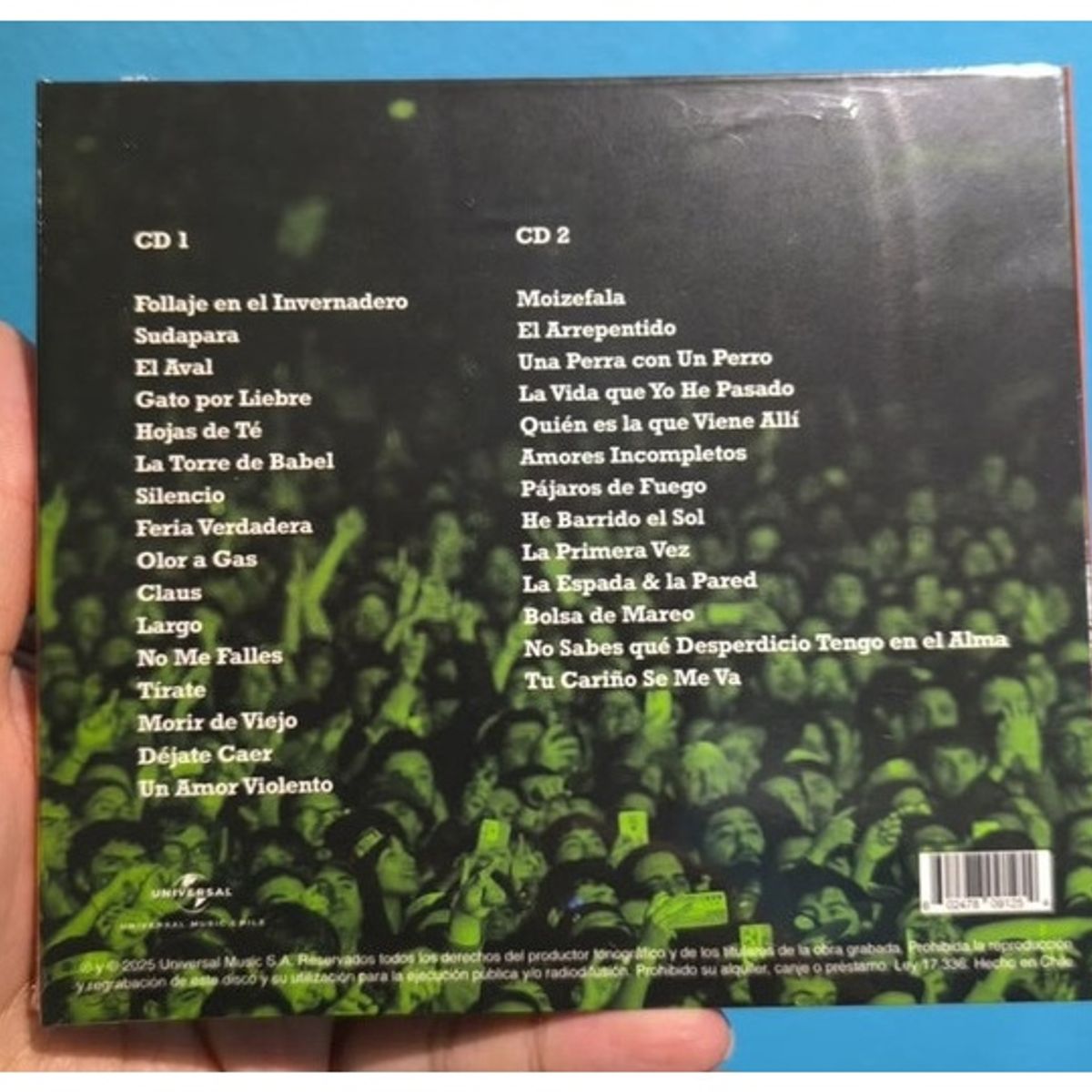 GENERICO - LOS TRES - LA REVUELTA EN VIVO (2CD) / CD