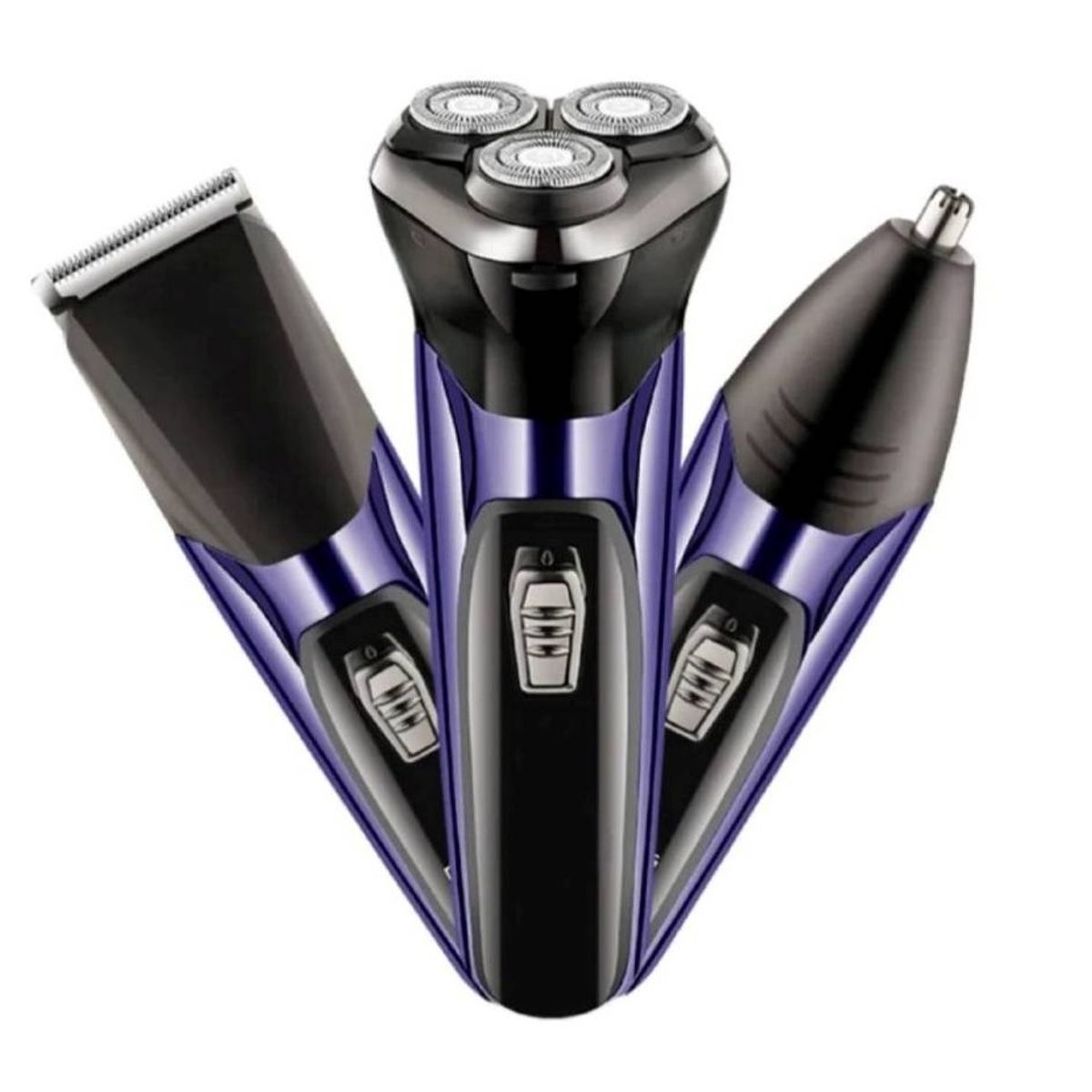 GENERICO - Afeitadora inalambrica 3 en 1 Para Hombres Corta Pelo Recargable
