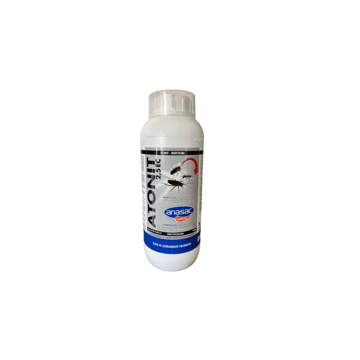 ANASAC - Insecticida Control de Insectos ATONIT 2.5 EC 1 LT