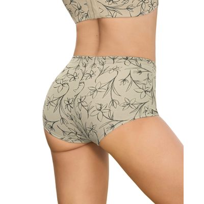 Imagen 2 del producto Pack x 3 bóxers cortos con algodón elástico 12634X3 Vino Marron / Verde Medio / Estampado Flores