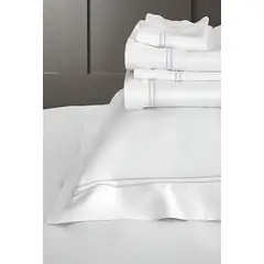 GENEVRA - Sábana Algodón Premium Ultra Suave de 400 Hilos 1,5 Plazas