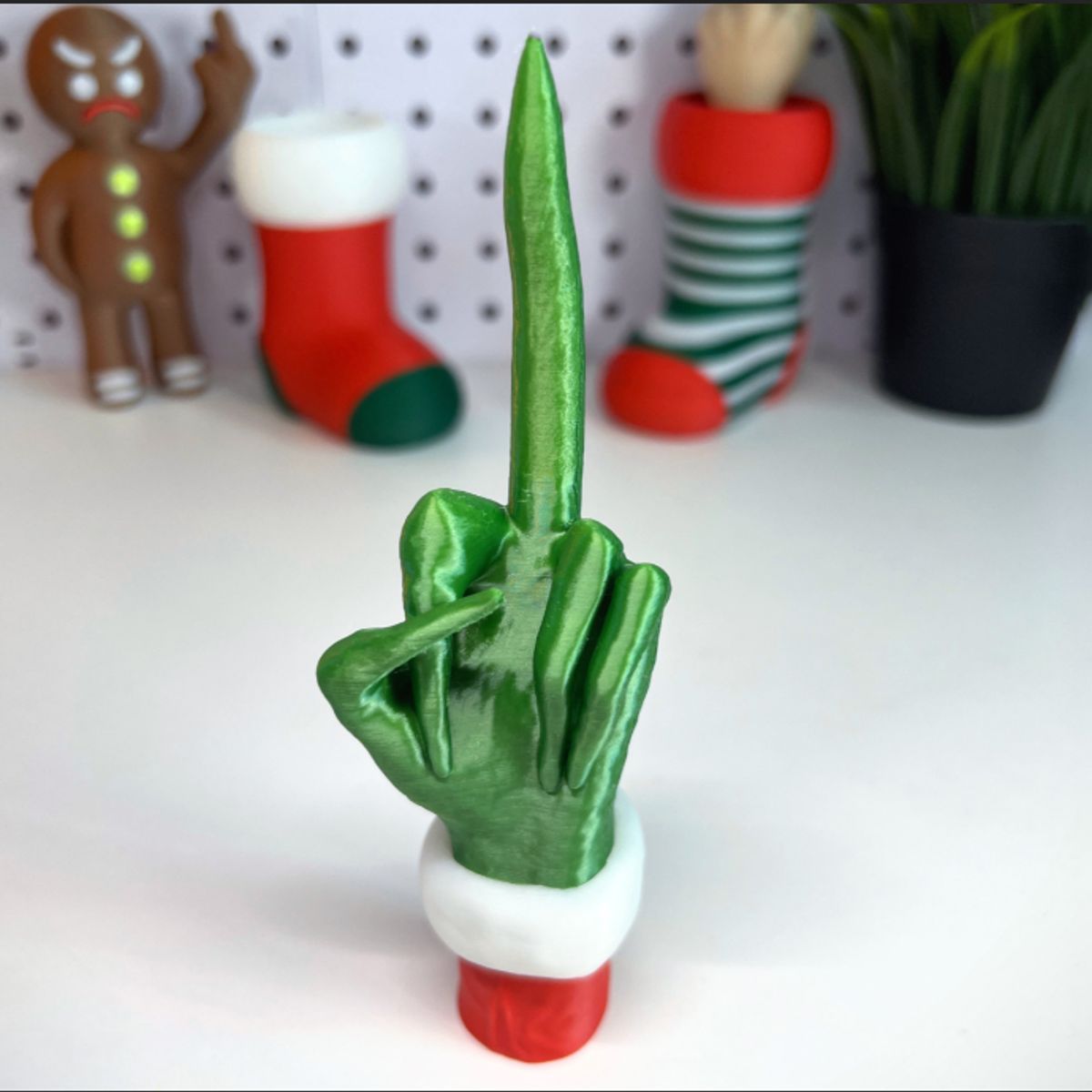 GENERICO - Figura - Grinch Dedo de Al medio