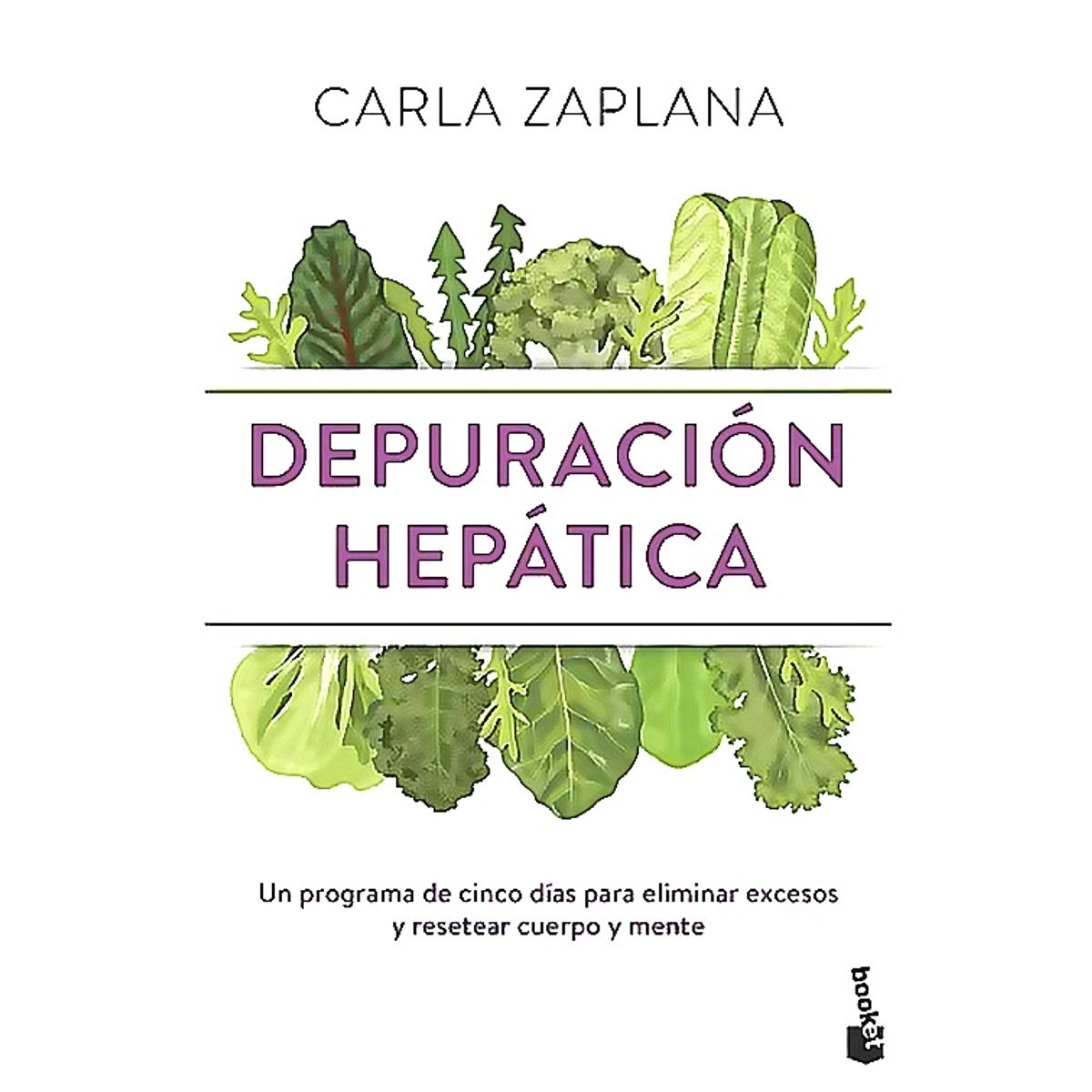 BOOKET - Libro Depuración hepática - Carla Zaplana
