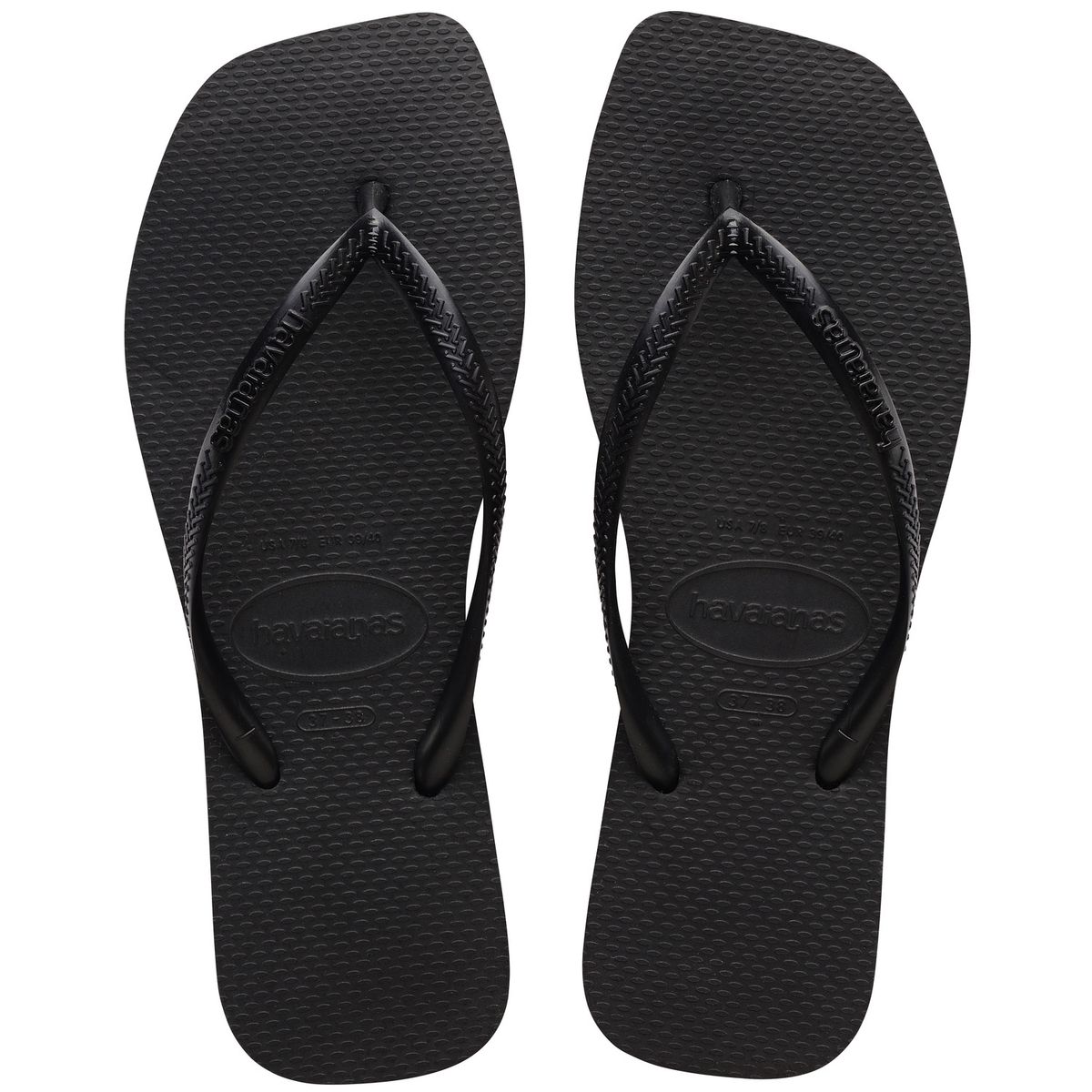 HAVAIANAS - Sandalia Mujer Slim Square Negro Havaianas