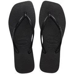 HAVAIANAS - Sandalia Mujer Slim Square Negro