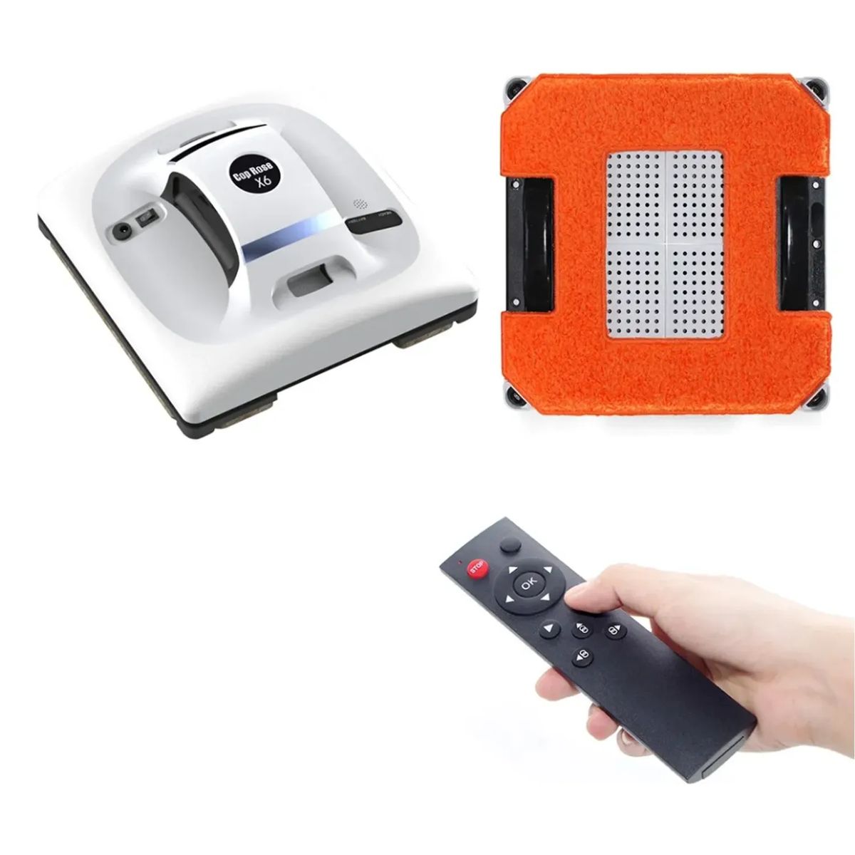 MOVI - ROBOT LIMPIACRISTALES AUTOMATICO + CONTROL REMOTO