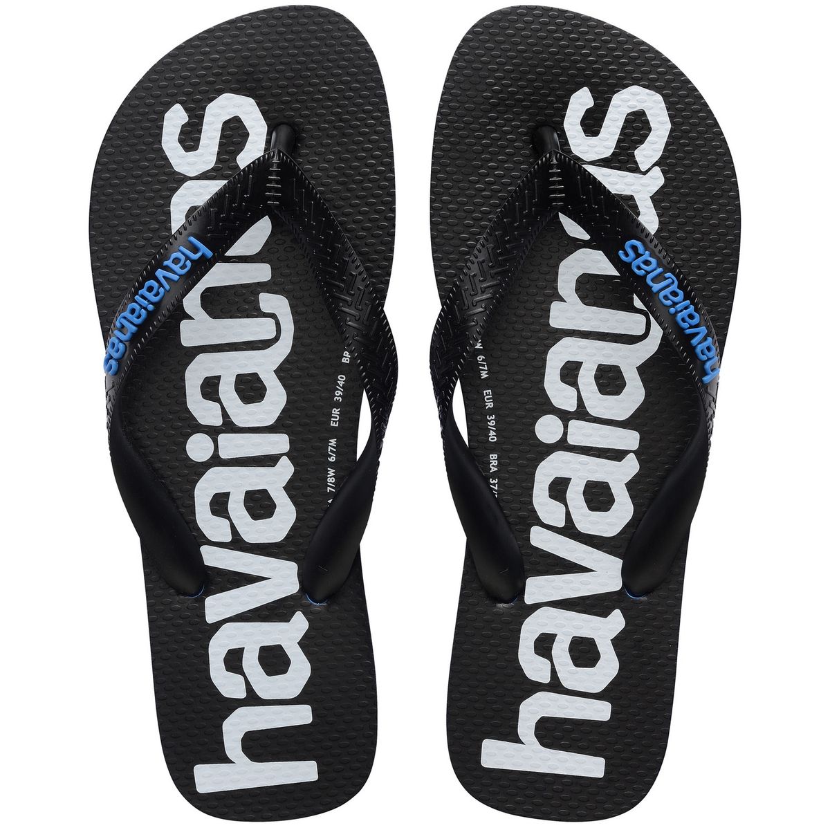 HAVAIANAS - Sandalia Hombre Top Logomania Azul Havaianas