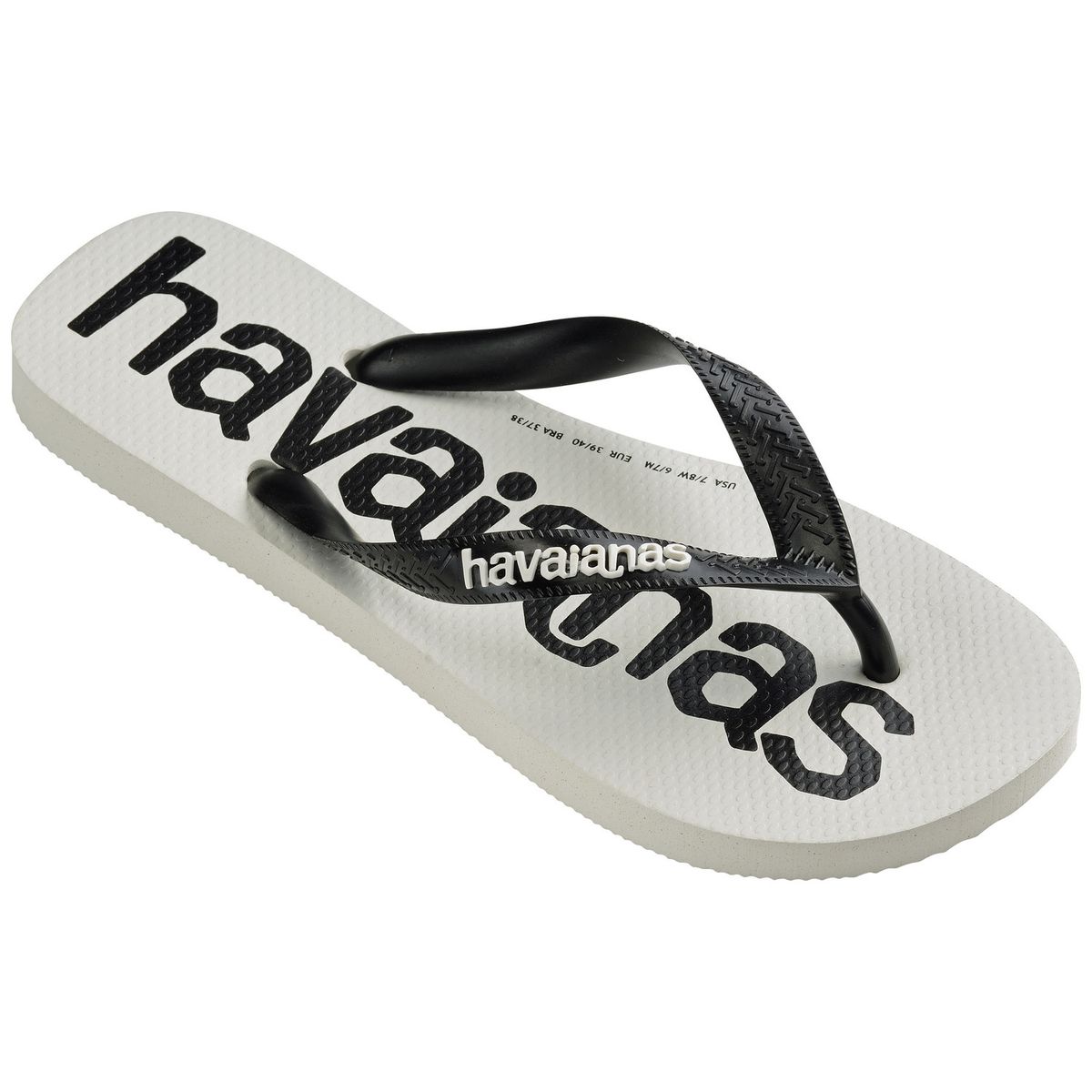 HAVAIANAS - Sandalia Hombre Top Logomania Blanco Havaianas