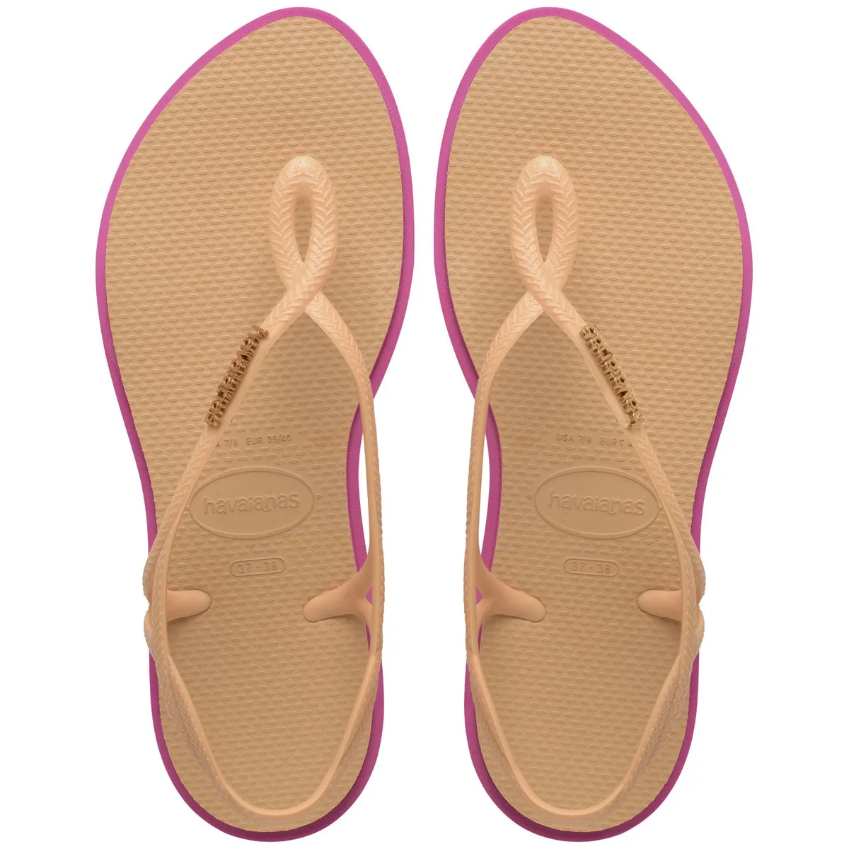 HAVAIANAS - Sandalia Mujer Luna Point Beige Havaianas