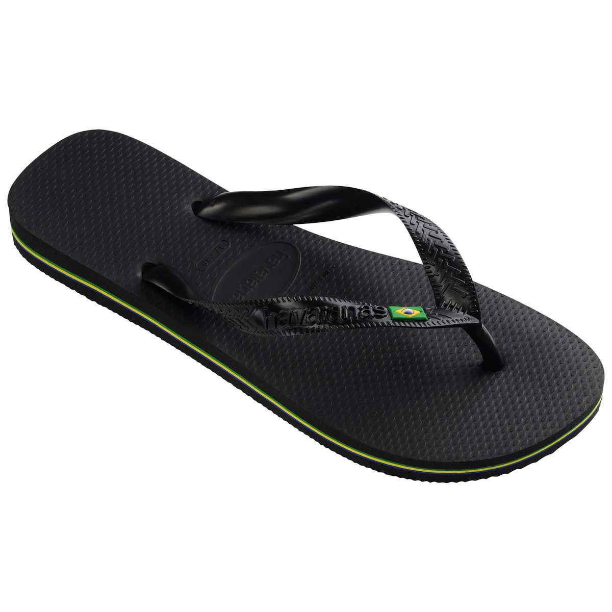 HAVAIANAS - Sandalia Hombre Brasil  Negro Havaianas