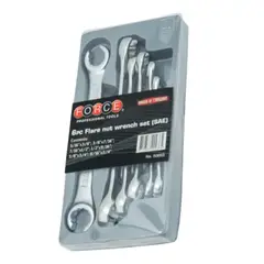 FORCE - Juego de Llaves Nipleras 5066S Doble Corona de 516 a 34 en Cromo Vanadio Profesional