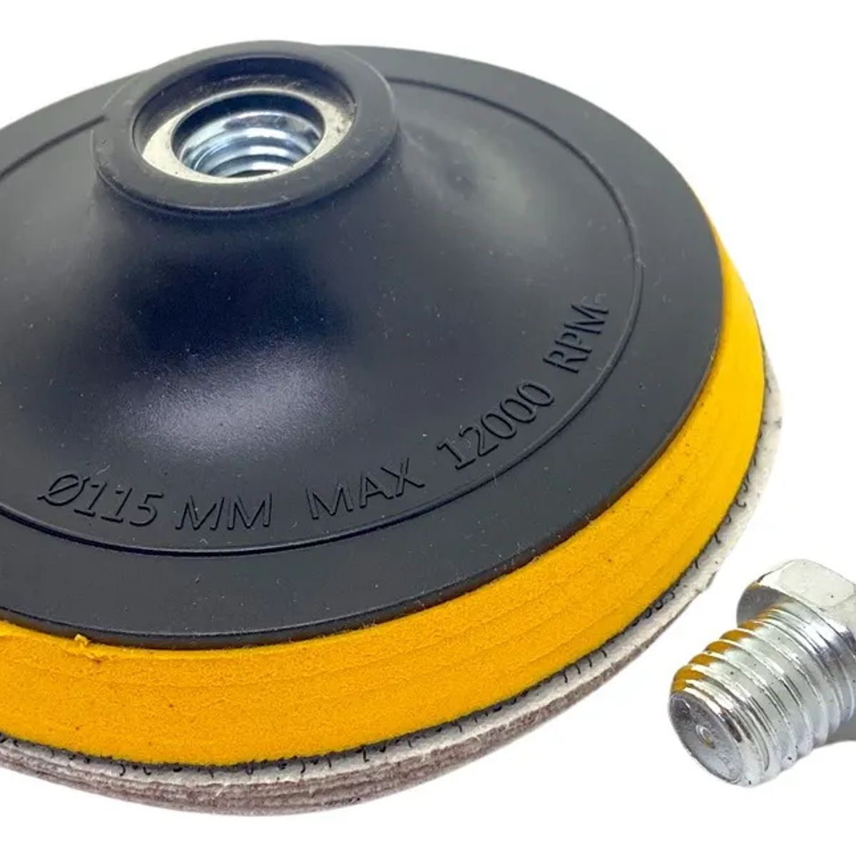 Disco Velcro Pulidor Para Esmeril 115mm + 5 Lijas Akilda, marca GENERICO - Foto 2