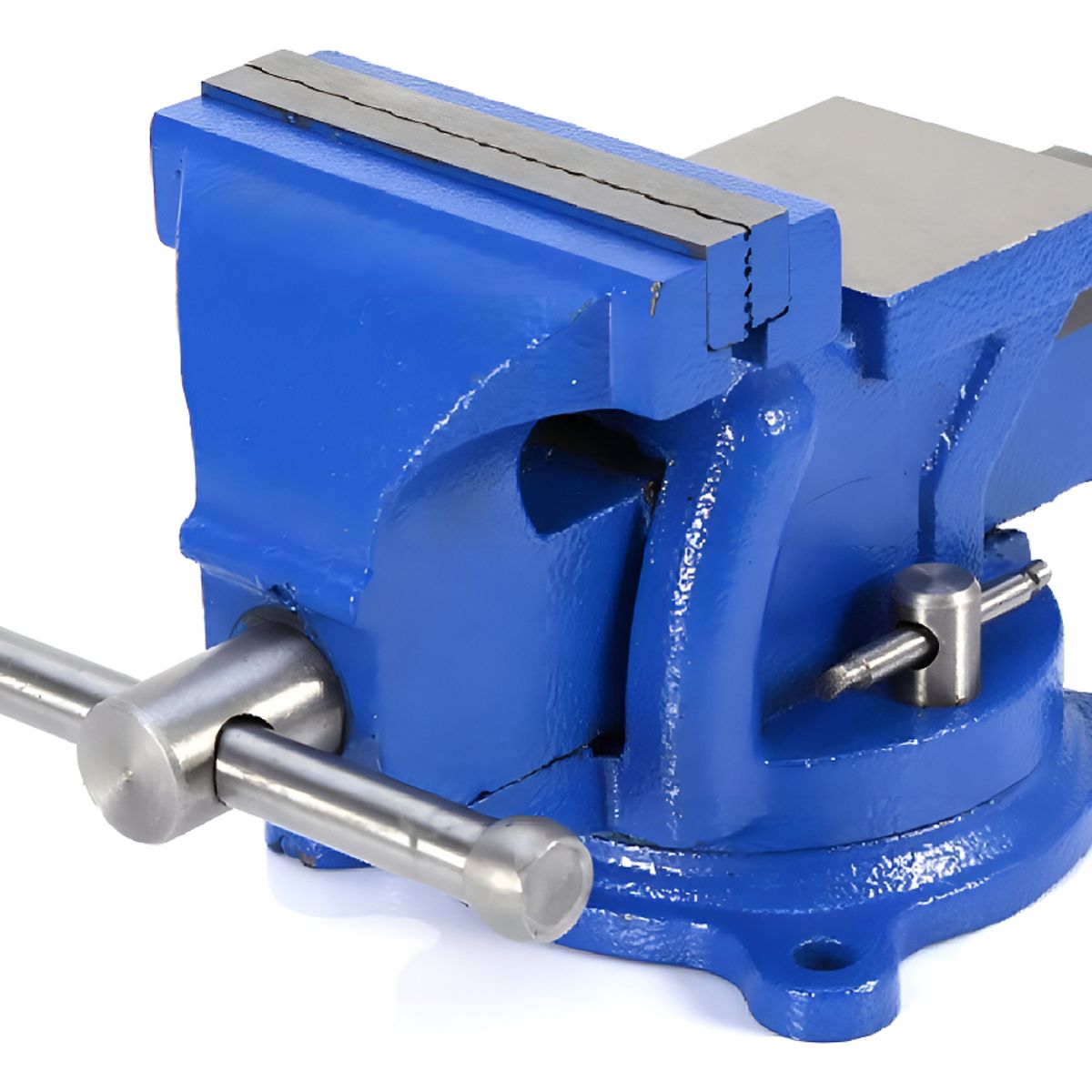 QUICK - Tornillo Banco 8 Pulgada Tornillo Mecanico 8 Pulgadas Fijo