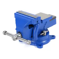 QUICK - Tornillo Banco 8 Pulgada Tornillo Mecanico 8 Pulgadas Fijo