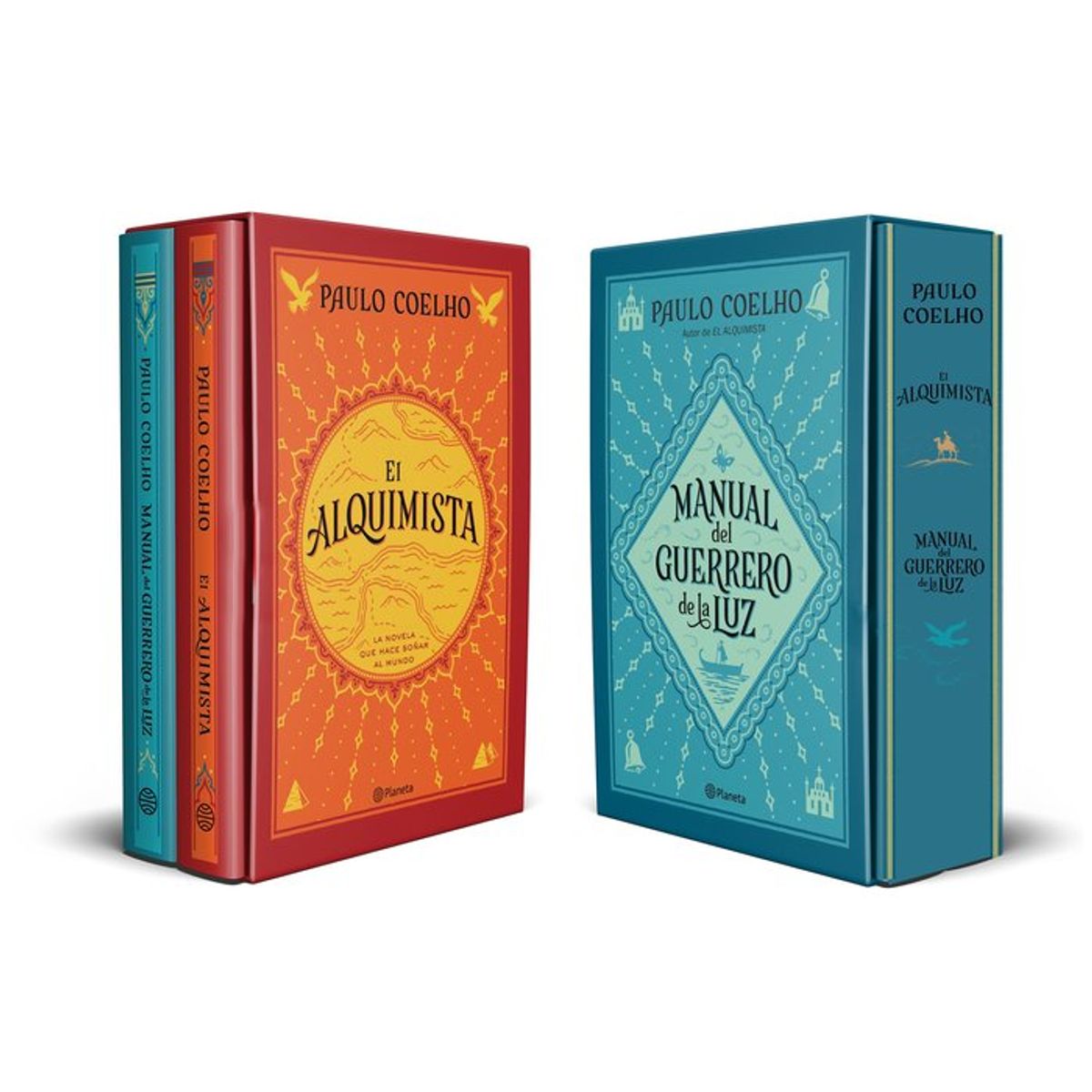 PLANETA - ESTUCHE EL ALQUIMISTA Y MANUAL DEL GUERRERO DE LA LUZ