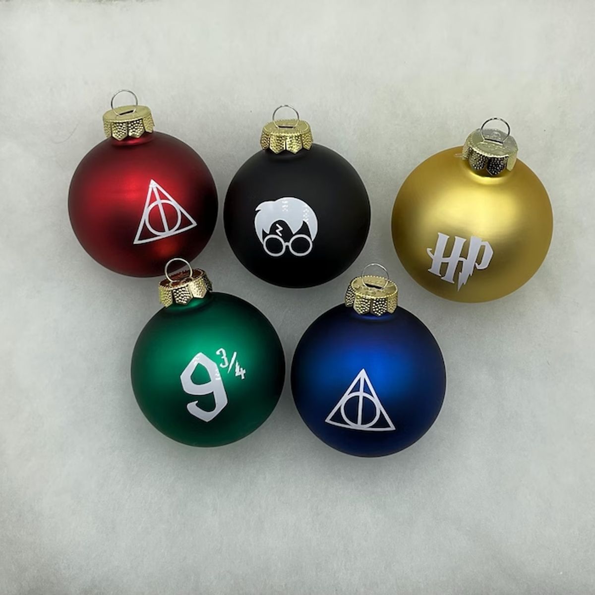 GENERICO - 5 Esferas Navidad Harry Potter