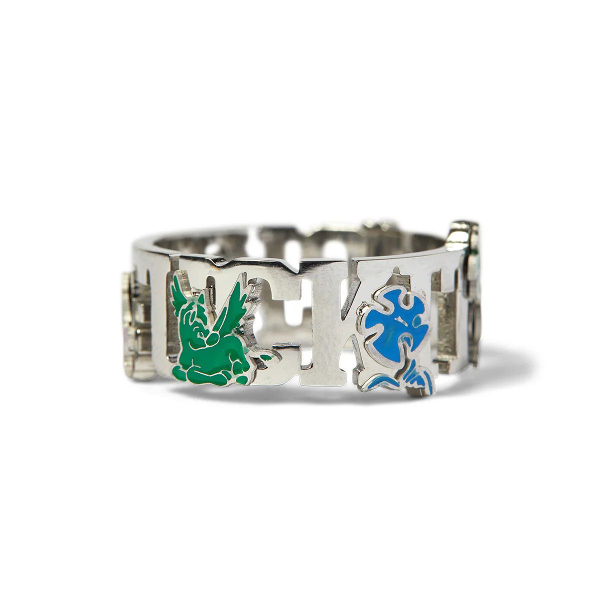 HUF - ANILLO HUF TRIP RING SILVER