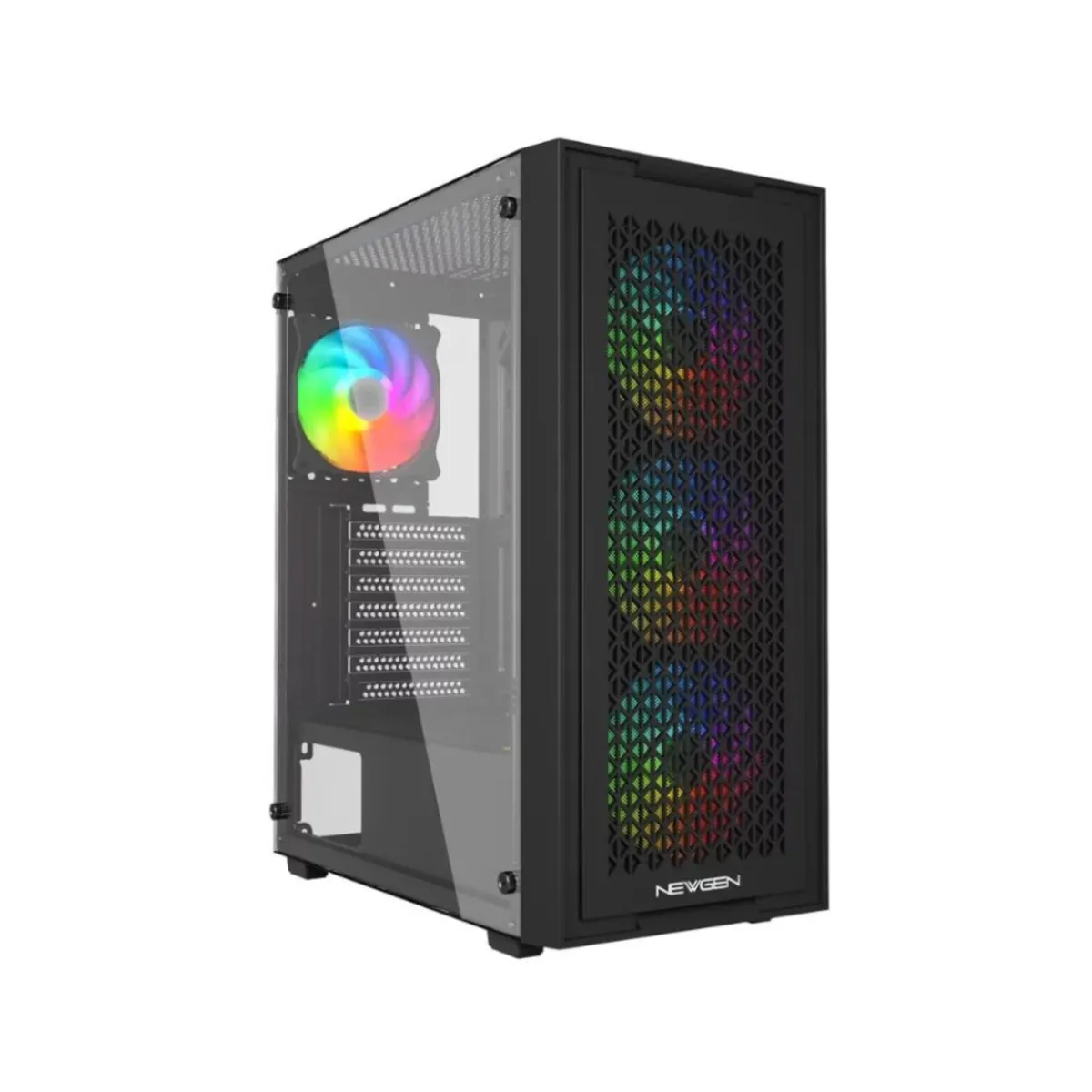 AMD CORP - Pc Gamer Ryzen 7 5700X - 32GB - RX 9060XT - 2TB (Parlante + Monitor 24") TNM01