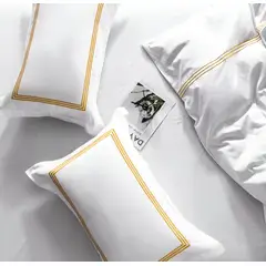 GENEVRA - Funda Plumón Nórdica Algodón Egipcio de 400 Hilos Super King