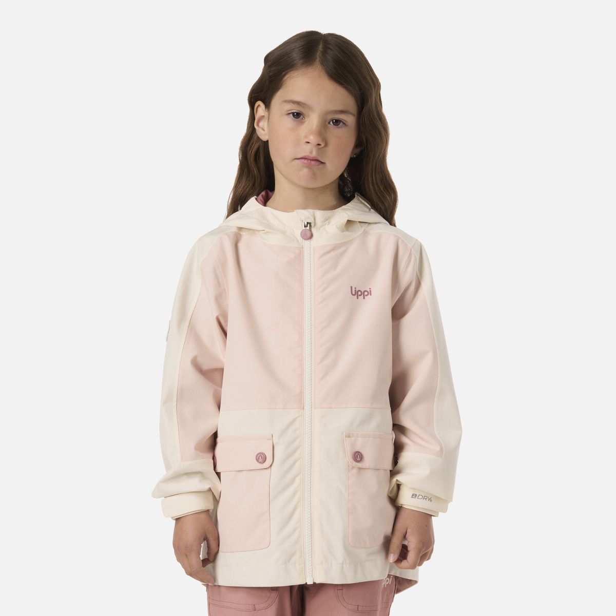 LIPPI - Chaqueta Niña FirePlace B-Dry Jacket Crema Lippi