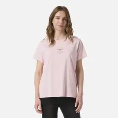 LIPPI - Polera Mujer Ulmo Mid Point T-Shirt Rosa Claro